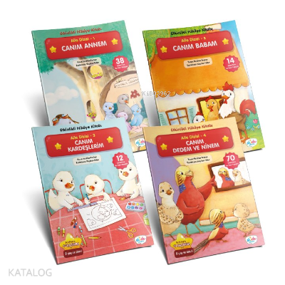 Etkinlikli Hikayeler Seti 4 kitap