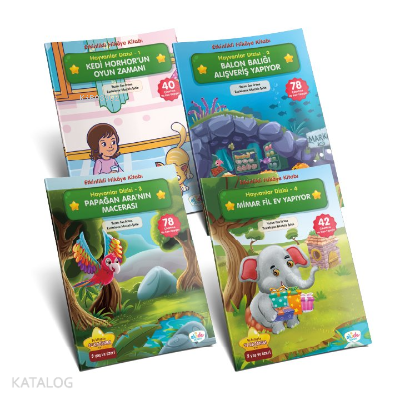 Etkinlikli Hikayeler Seti 4 kitap
