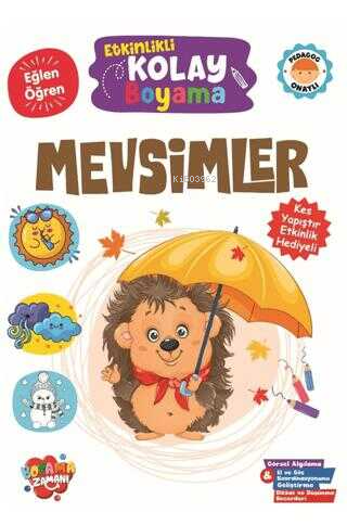 Etkinlikli Kolay Boyama - Mevsimler