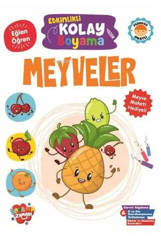 Etkinlikli Kolay Boyama - Meyveler