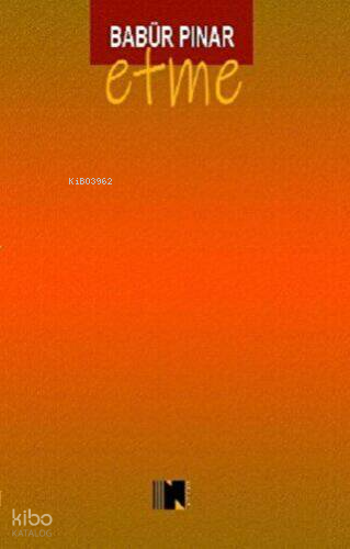 Etme | Babür Pınar | Nitelik Kitap