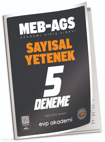 EVP Akademi MEB-AGS Sayısal Yetenek 5 Deneme Çözümlü
