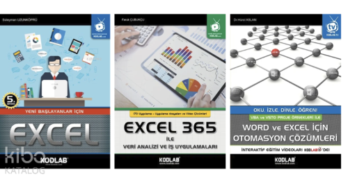Excel Eğitim Seti 2 | Kolektif | Kodlab Yayıncılık