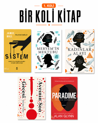 Bir Koli Kitap 1400 TL
