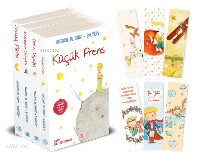 Exupery 4'Lü Set (Özel Tasarım Ayraç Hediyeli)