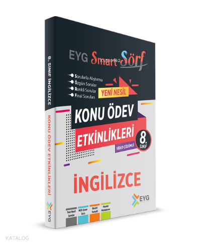 EYG Smart Sörf 8.Sınıf İngilizce Kurumsal Föy