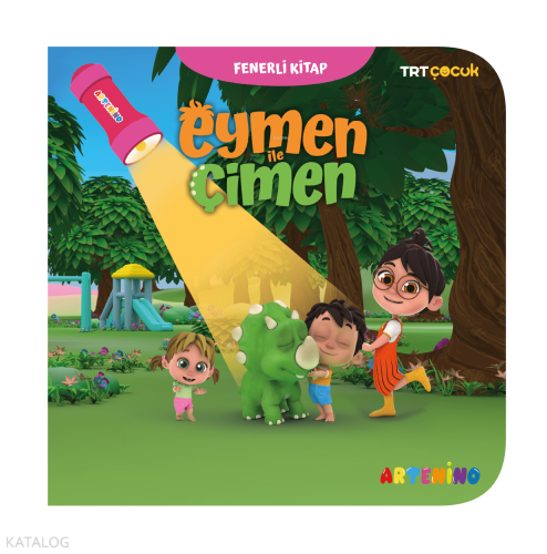 Eymen ile Çimen - Trt Çocuk Fenerli Ara-Bul Hikaye Kitabı
