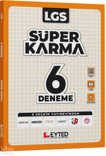 Eyted Yayınları 8. Sınıf LGS Süper Karma 6 Deneme | Kolektif | Eyted Y