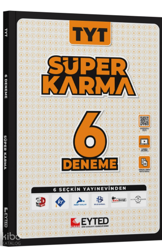Eyted Yayınları TYT Süper Karma 6 Deneme | Kolektif | Eyted Yayınları