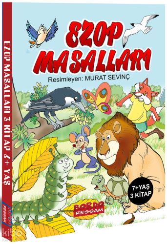 Ezop Masalları (3 Kitap Set)