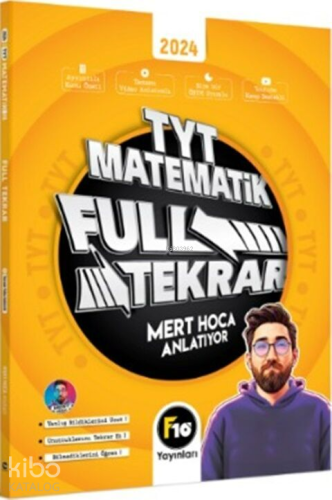 F10 Yayınları TYT Matematik Full Tekrar Video Ders Kitabı