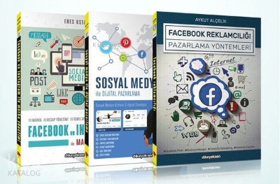 Facebook Instagram ve Sosyal Medya Reklamcılıgı Eğitim Seti - 3 Kitap Takım