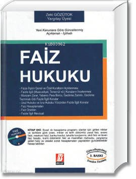 Faiz Hukuku | Zeki Gözütok | Bilge Yayınevi - Hukuk Yayınları