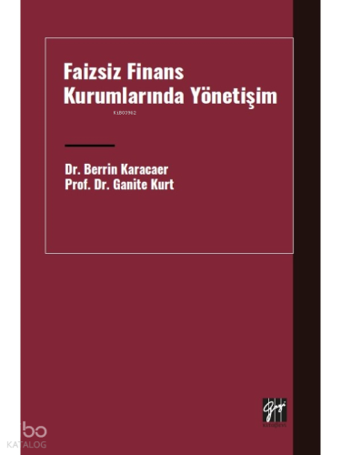 Faizsiz Finans Kurumlarında Yönetişim