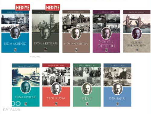 Falih Rıfkı Atay Gezi Yazıları Seti | Falih Rıfkı Atay | Pozitif Yayın