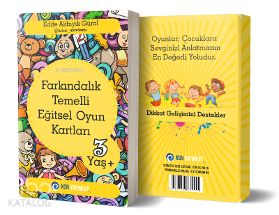 Farkındalık Temelli Eğitsel Oyun Kartları;3 Yaş +