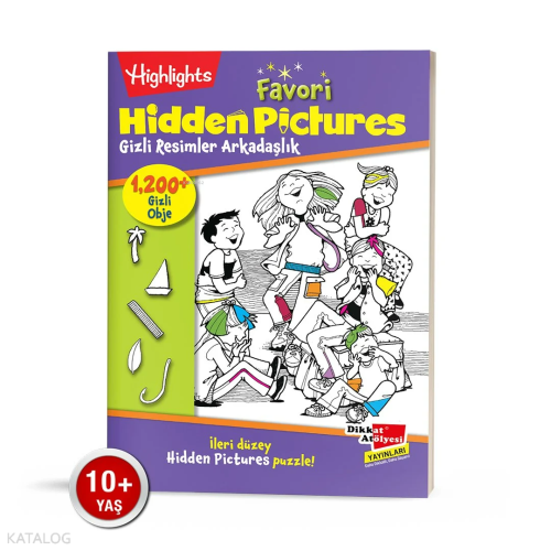 Favori Hidden Pictures - Arkadaşlık Puzzle (Tek Kitap)