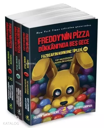 Fazbearin Korkunç Tipleri 3 Kitap Set - Olimpos