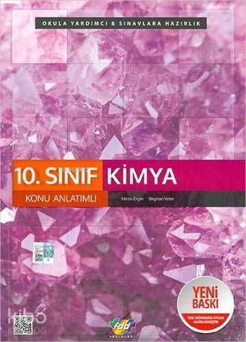 FDD Yayınları 10. Sınıf Kimya Konu Anlatımlı FDD | | Fdd Yayınları