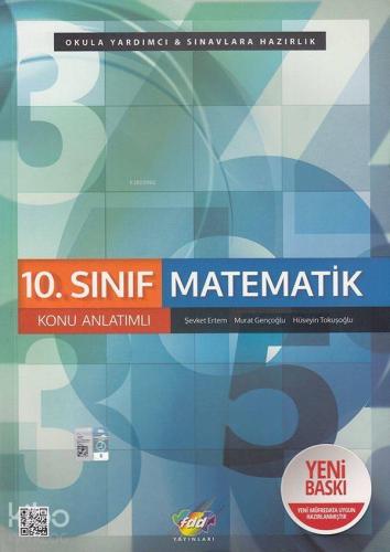 FDD Yayınları 10. Sınıf Matematik Konu Anlatımlı FDD
