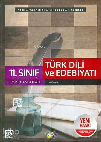 FDD Yayınları 11. Sınıf Türk Dili ve Edebiyatı Konu Anlatımlı FDD