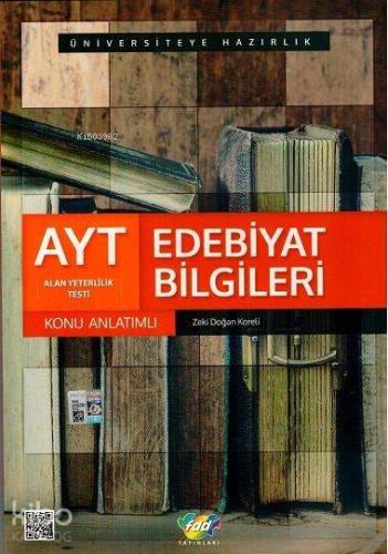 FDD Yayınları AYT Edebiyat Bilgileri Konu Anlatımlı FDD