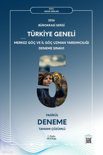 Felix Kitap Merkez Göç ve İl Göç Uzman Yardımcılığı Deneme Sınavı