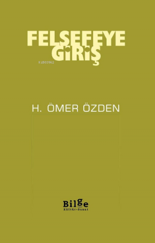 Felsefeye Giriş