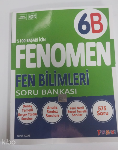 Fenomen 6B Fen Bilimleri Soru Bankası