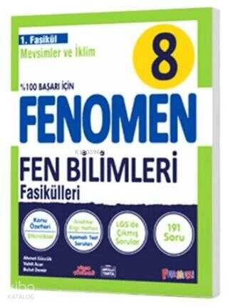 Fenomen 8. Sınıf Fen Bilimleri 1. Fasikül (Mevsimler ve İklim) | Kolek