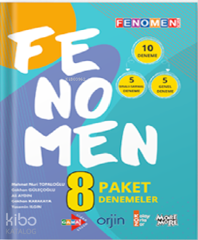 Fenomen 8. Sınıf Fenomen 8 Paket Deneme | Kolektif | Fenomen (Hazırlık