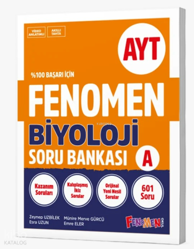 Fenomen AYT Biyoloji Soru Bankası (A) | Kolektif | Fenomen (Hazırlık)