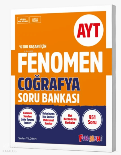 Fenomen AYT Coğrafya Soru Bankası | Kolektif | Fenomen (Hazırlık)