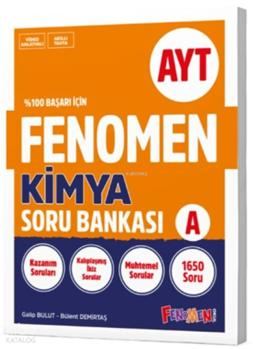 Fenomen AYT Kimya Soru Bankası (A) | Kolektif | Fenomen (Hazırlık)