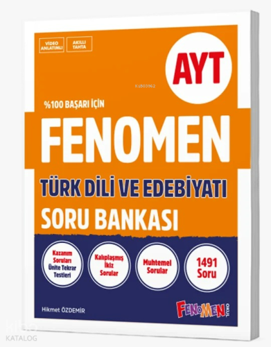 Fenomen AYT Türk Dili Ve Edebiyatı Soru Bankası | Kolektif | Fenomen (
