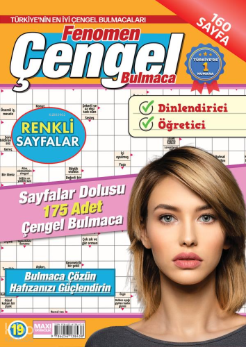 Fenomen Çengel Bulmaca 19 | Kolektif | Maxi Yayıncılık
