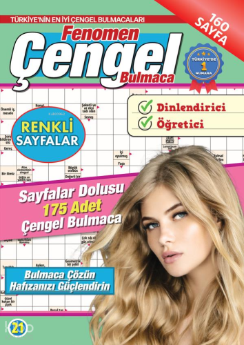 Fenomen Çengel Bulmaca 21 | Kolektif | Maxi Yayıncılık