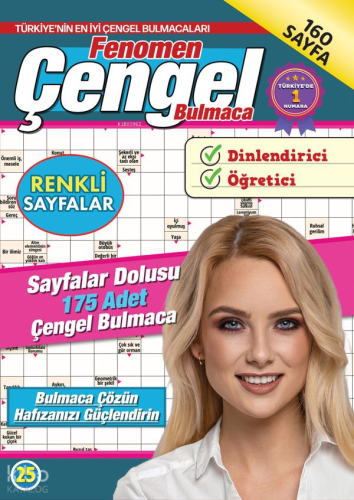 Fenomen Çengel Bulmaca 25 | Kolektif | Maxi Yayıncılık