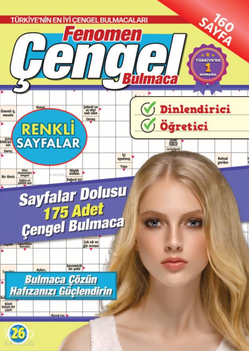 Fenomen Çengel Bulmaca 26 | Kolektif | Maxi Yayıncılık