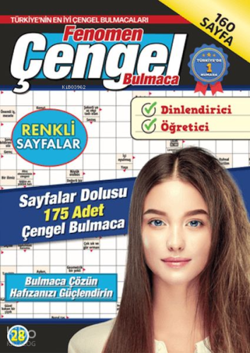 Fenomen Çengel Bulmaca 28 | Kolektif | Maxi Yayıncılık