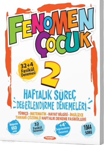 Fenomen Çocuk 2. Sınıf Haftalık Süreç Değerlendirme (32+4 Fasikül) | K