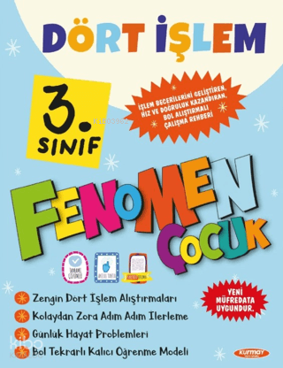 Fenomen Çocuk 3. Sınıf Dört İşlem | Kolektif | Fenomen (Hazırlık)