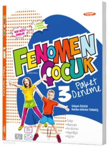 Fenomen Çocuk 3. Sınıf Tüm Dersler Paket Deneme (7 Deneme)