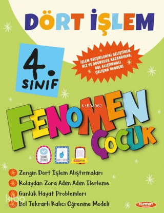 Fenomen Çocuk 4. Sınıf Dört İşlem | Kolektif | Fenomen (Hazırlık)
