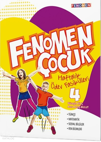 Fenomen Çocuk Yayınları 4.Sınıf Haftalık Ödev Fasikülleri