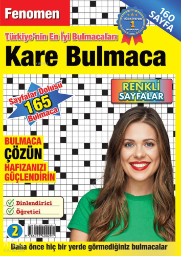 Fenomen Kare Bulmaca 2 | Kolektif | Maxi Yayıncılık