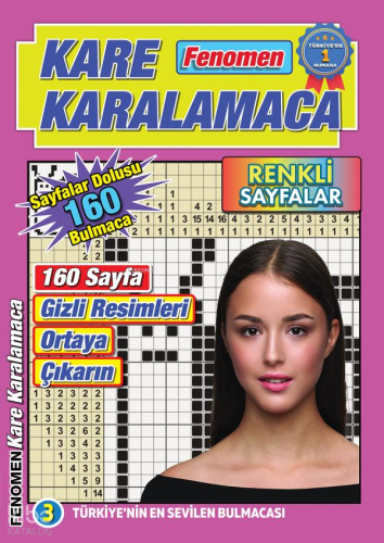 Fenomen Kare Karalamaca 3 | Kolektif | Maxi Yayıncılık