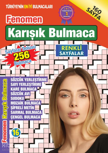 Fenomen Karışık Bulmaca 16 | Kolektif | Maxi Yayıncılık