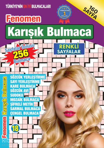Fenomen Karışık Bulmaca 18 | Kolektif | Maxi Yayıncılık