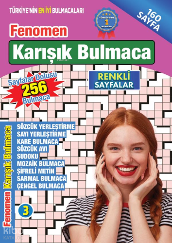 Fenomen Karışık Bulmaca 3 | Kolektif | Maxi Yayıncılık